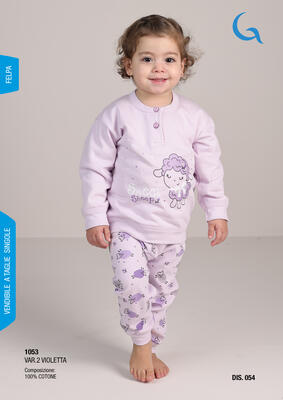 BABY PAJAMAS M/L 1053 Tellini S.r.l. Wholesale Clothing